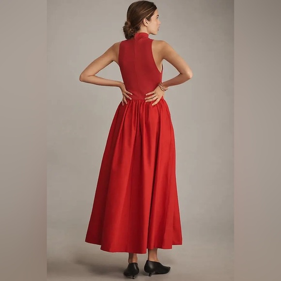 Reformation Sai Red Maxi Dress B51 - Picture 2 of 6
